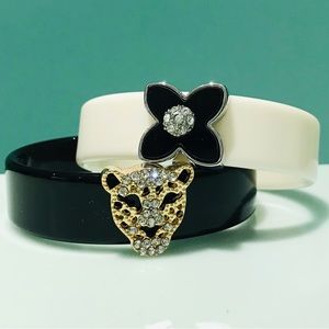 Chunky Fashion Bracelets (pair)
